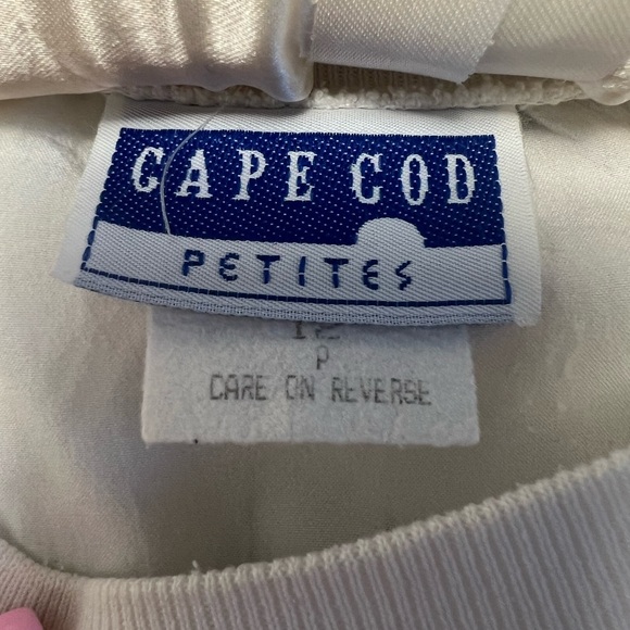 Vintage Nautical Cape Cod Short Sleeve Womens 80’s Small - Picture 3 of 6